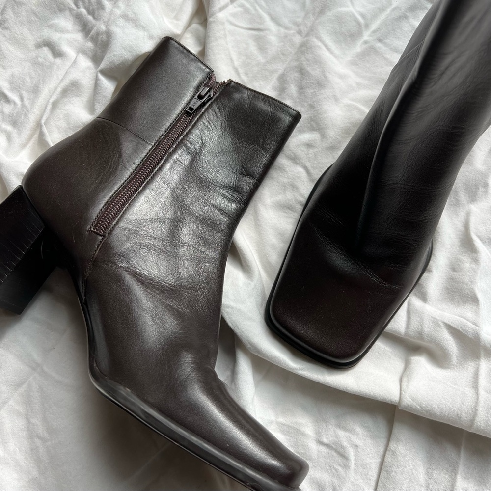 Nine West Square Toe Boots